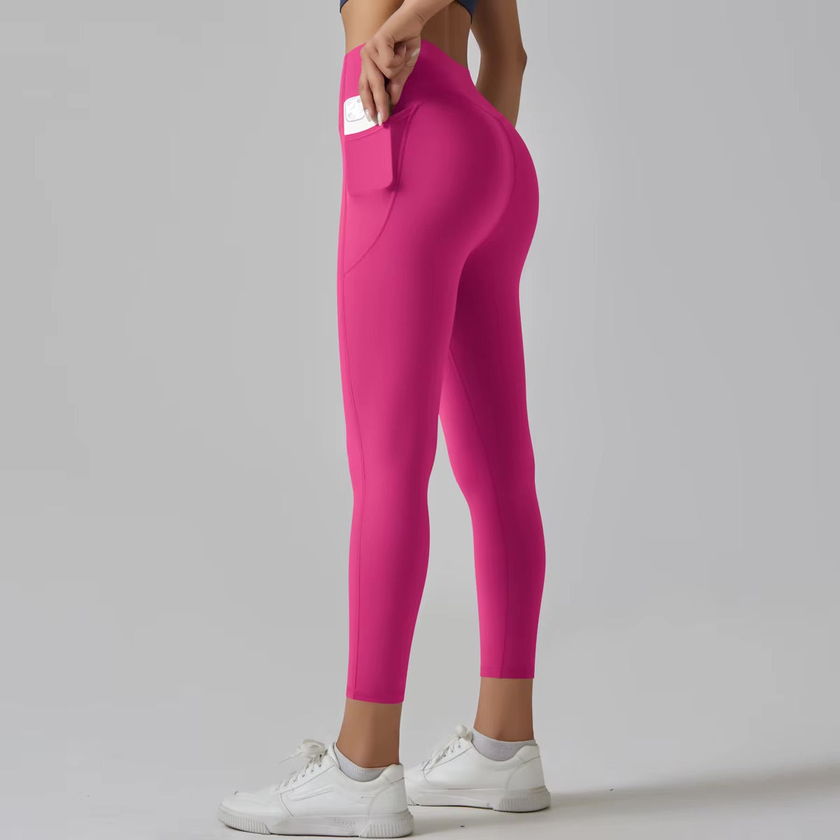 Figurformende Leggings | Rosa