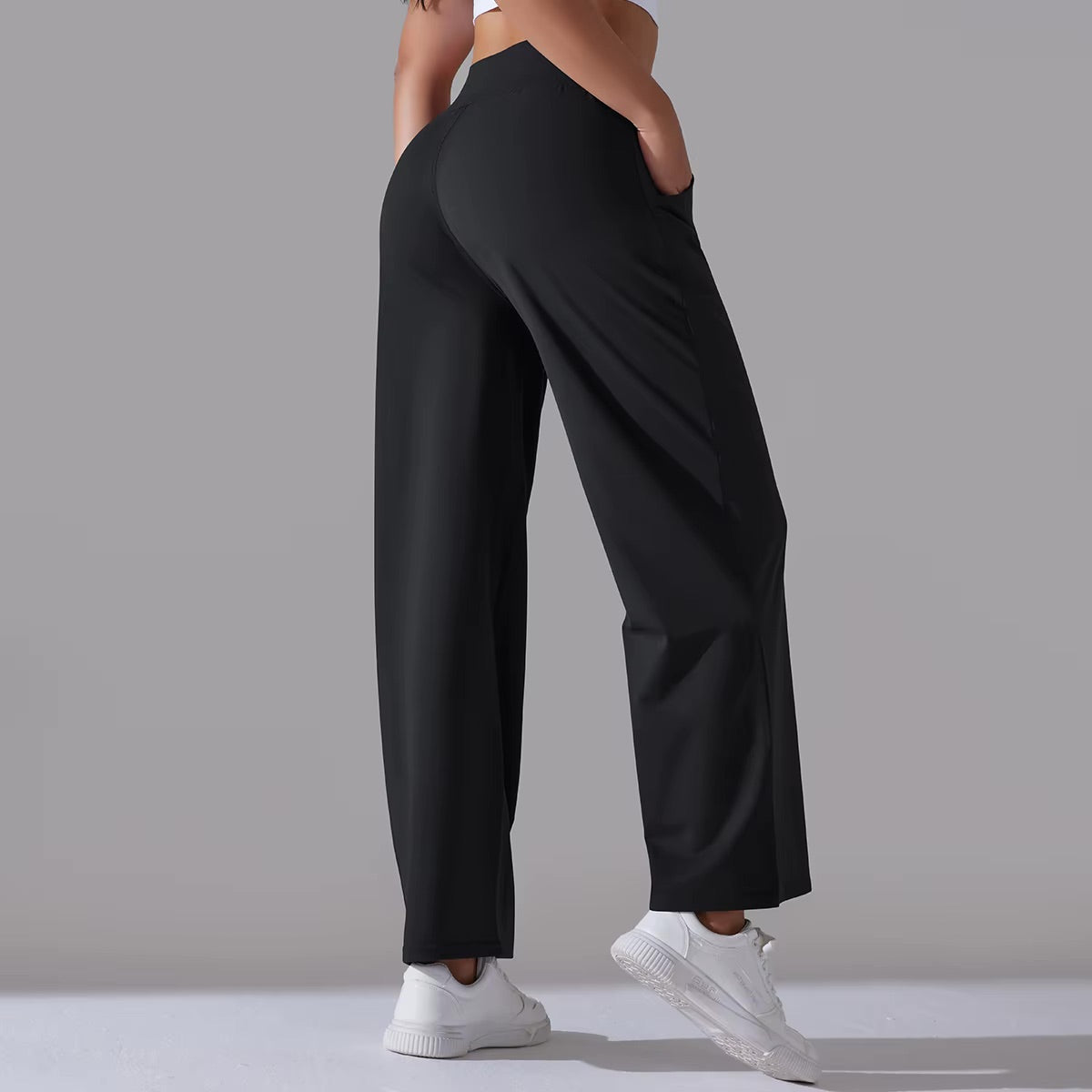 Komfort-Leggings | Schwarz